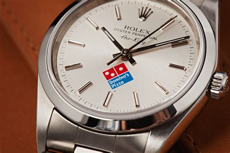 dominos rolex air king|domino's Rolex model.